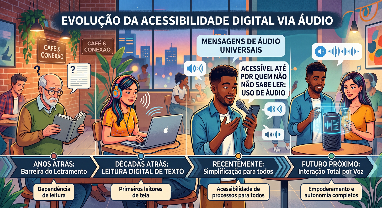 Linha do Tempo da Evolução do Áudio digital